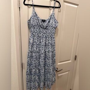 Trixxi Blue Floral Maxi Dress